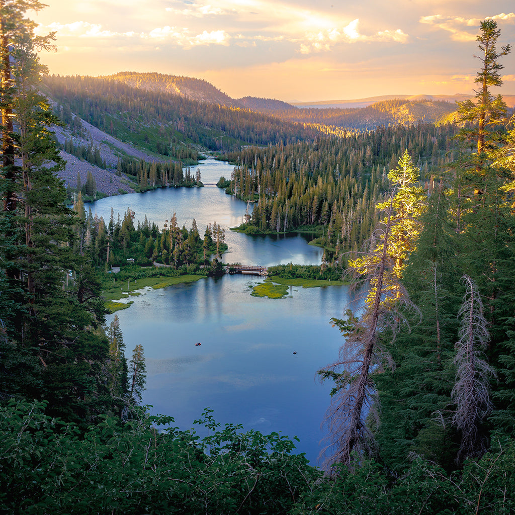 Above the Twin Lakes